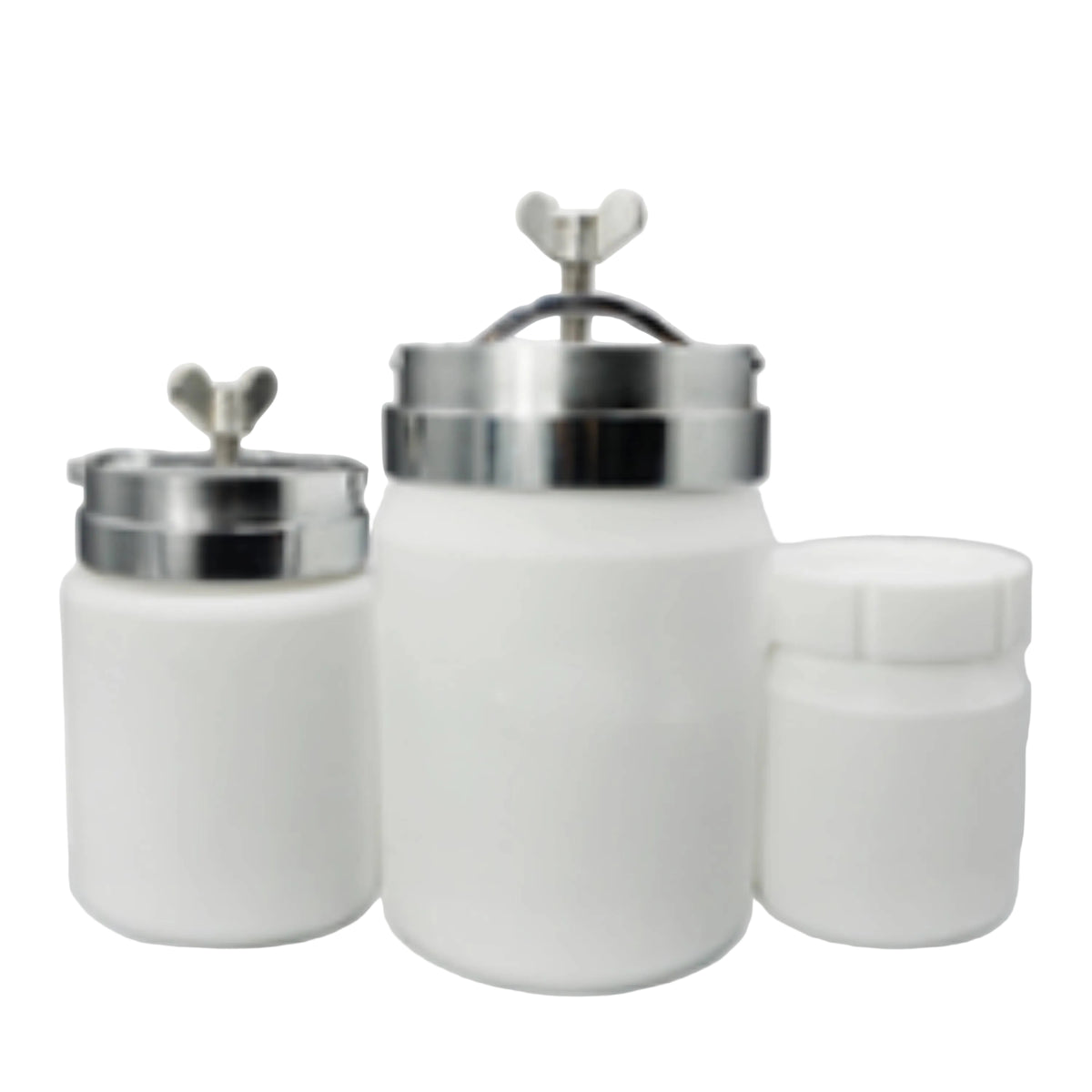 MSE PRO 500ml Horizontal PTFE Jar for Select Series Roller Jar Mill