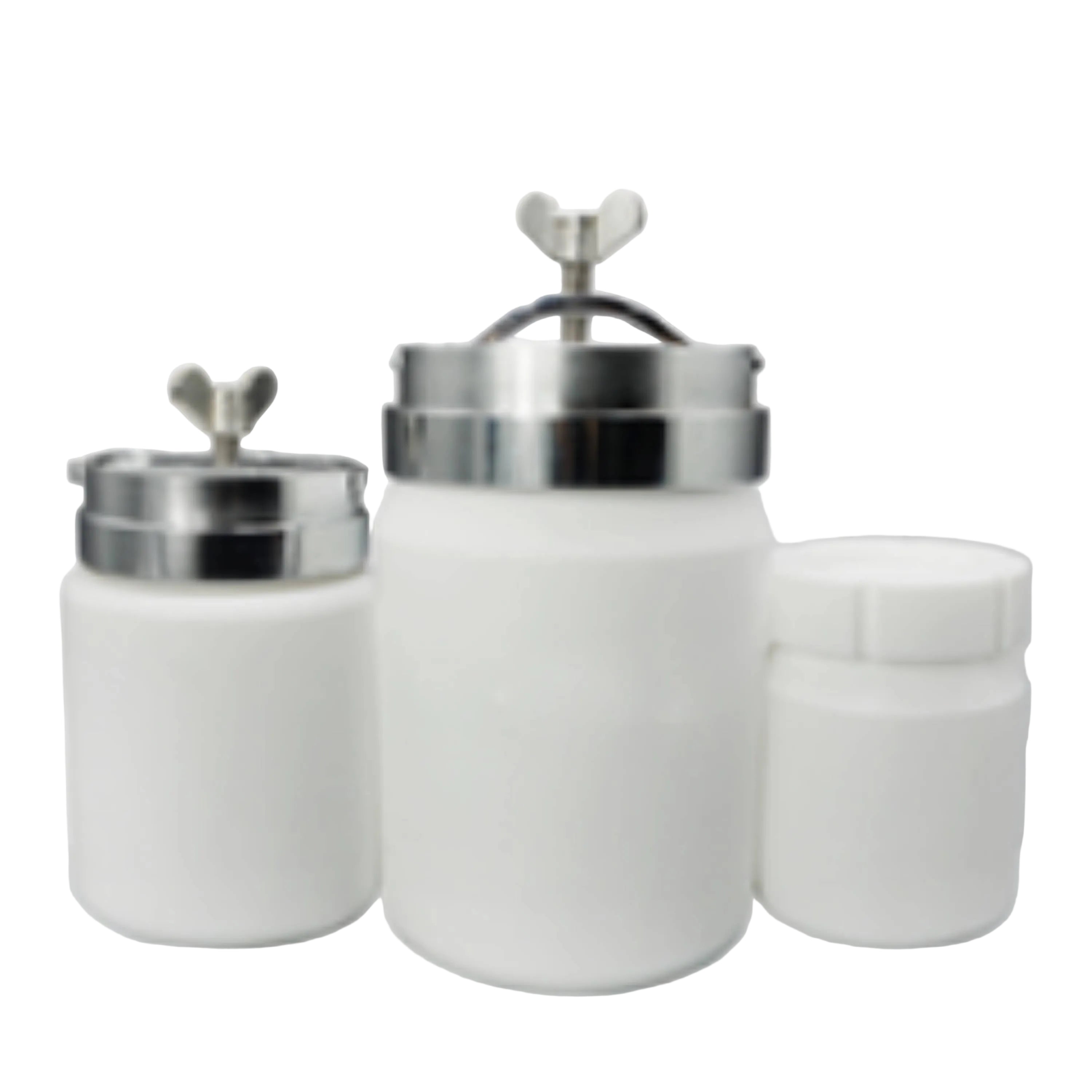 MSE PRO 3L Horizontal PTFE Jar for Select Series Roller Jar Mill