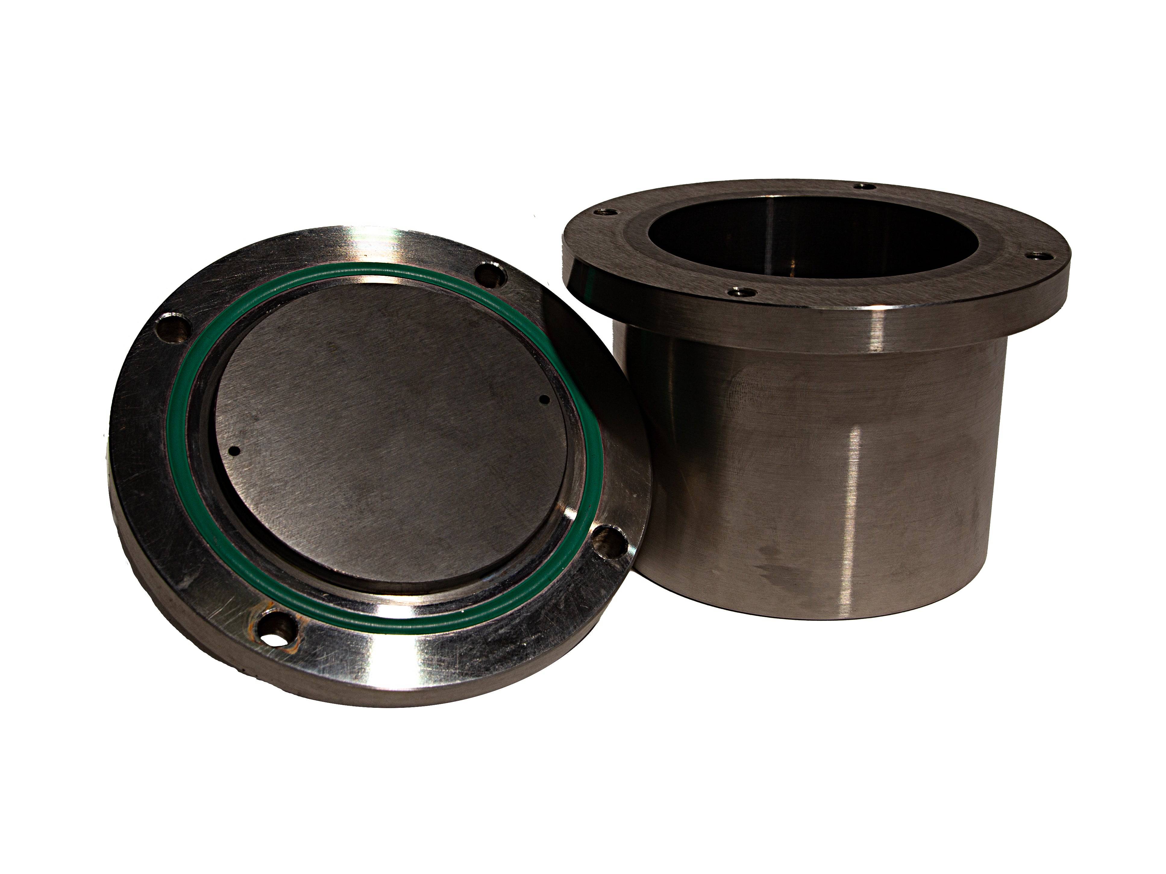 MSE PRO 250 ml Tungsten Carbide (WC) Vacuum Planetary Milling Jar, Milling Jars, MSE Supplies LLC, MSE Supplies