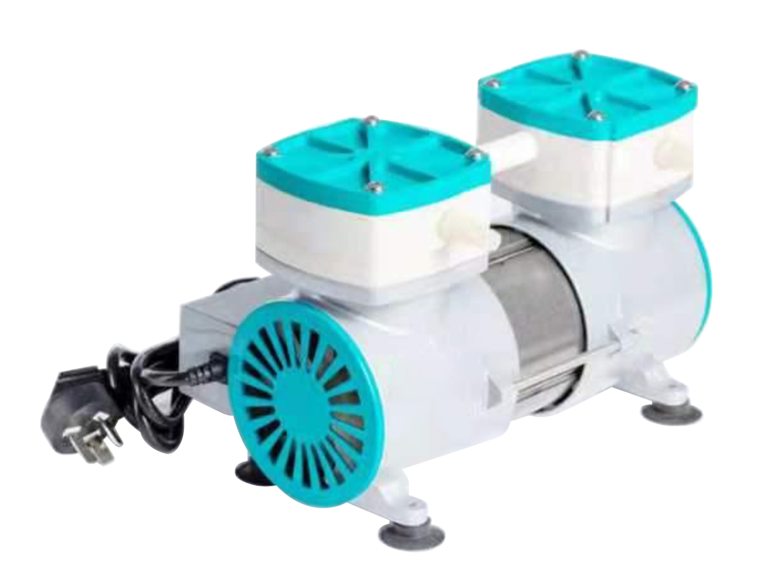 MSE PRO Laboratory Double Head Anticorrosive PTFE Diaphragm Vacuum Pump, 0.53CFM, Pump Systems, MSE Supplies LLC, MSE Supplies