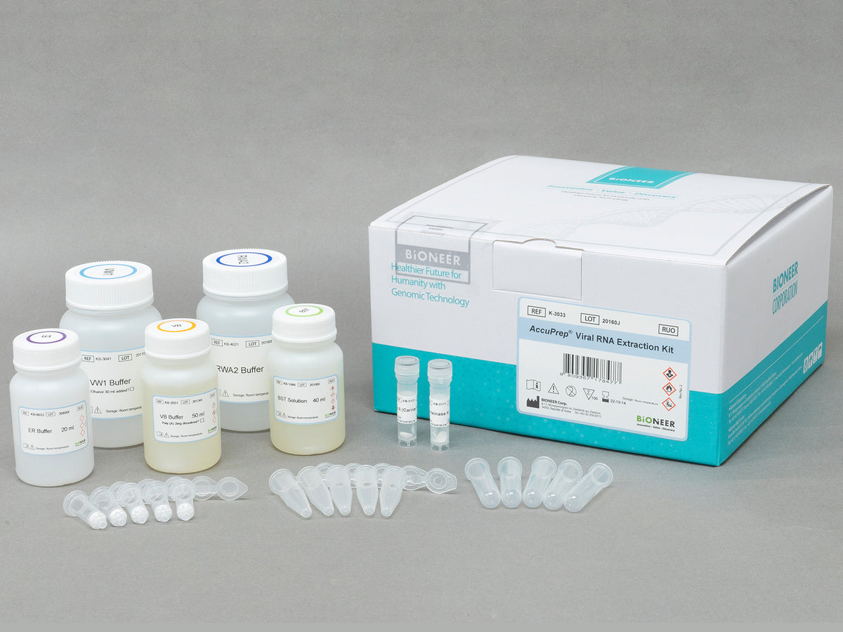 Extractipn Kit Bioneer AccuPrep Viral RNA Extraction Kit (100 reactions) – MSE ...