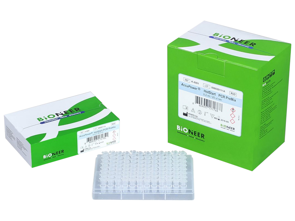 Bioneer AccuPower HotStart PCR PreMix (480 T, 20 μl) - MSE Supplies LLC