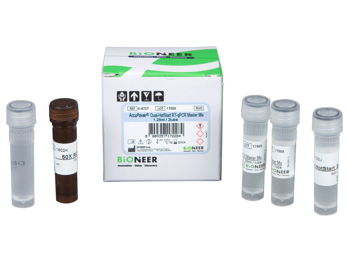 Bioneer AccuPower Dual-HotStart RT-qPCR Master Mix (2X, 2.5 ml) - MSE Supplies LLC