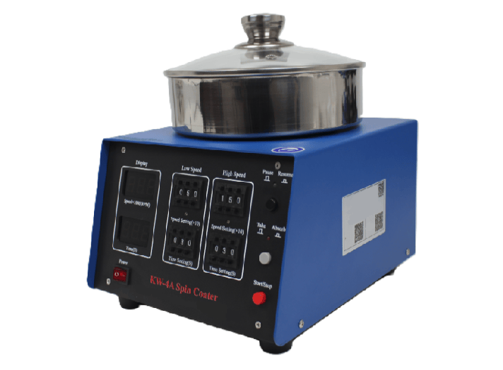 Benchtop Spin Coater (Max. 4" Dia., 8500 rpm ) with Vacuum Pump & 3 Vacuum Chucks, Laboratory Coaters, MSE Supplies LLC, MSE Supplies