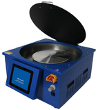 Benchtop High-Speed Spin Coater (6,000 rpm )  Touch Screen with Program Control, Insufficient Adsorption Alarm and Interlock Safety Mechanism & Vacuum Pump, 3 Vacuum Chucks - MSE Supplies LLC