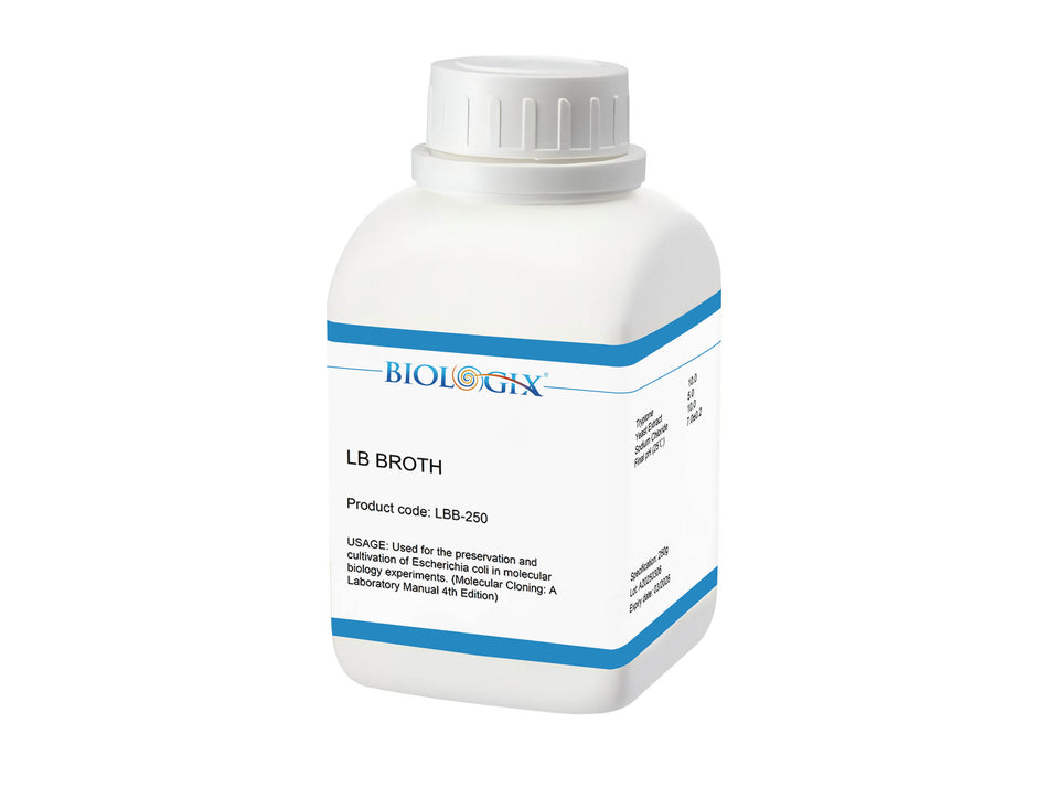 Biologix LB Broth, Reagents, Biologix, MSE Supplies