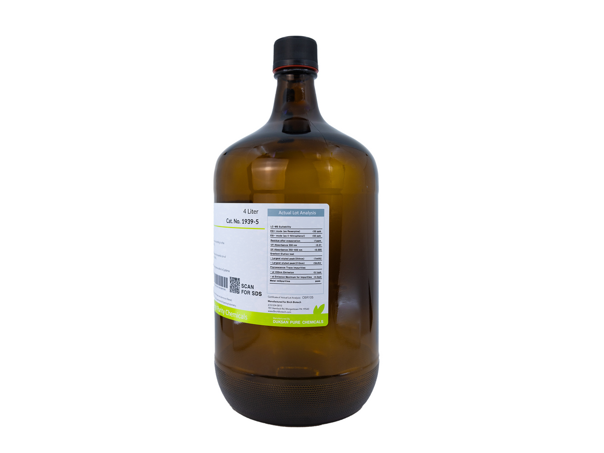 Birch Biotech PRISTINE Water, LC-MS Grade, Reagents, Birch Biotech, MSE Supplies