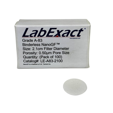 I.W.Tremont NanoGF™  Binderless Grade A-83 glass fiber filter media, 100/pk