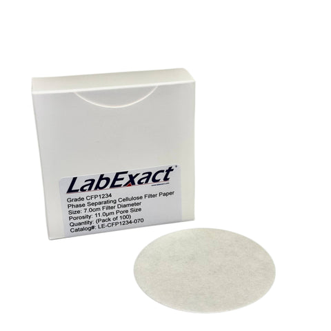 I.W.Tremont Phase separating cellulose filter paper, fast flow, 100/pk