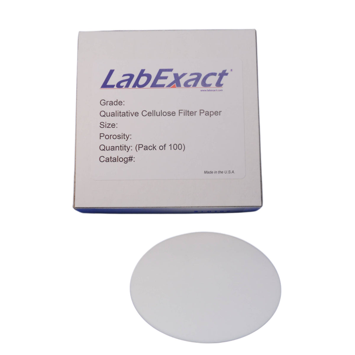 I.W.Tremont Fluted Grade, Grade CFP2 Cellulose Filter Paper, qualitative grade, 100/pk