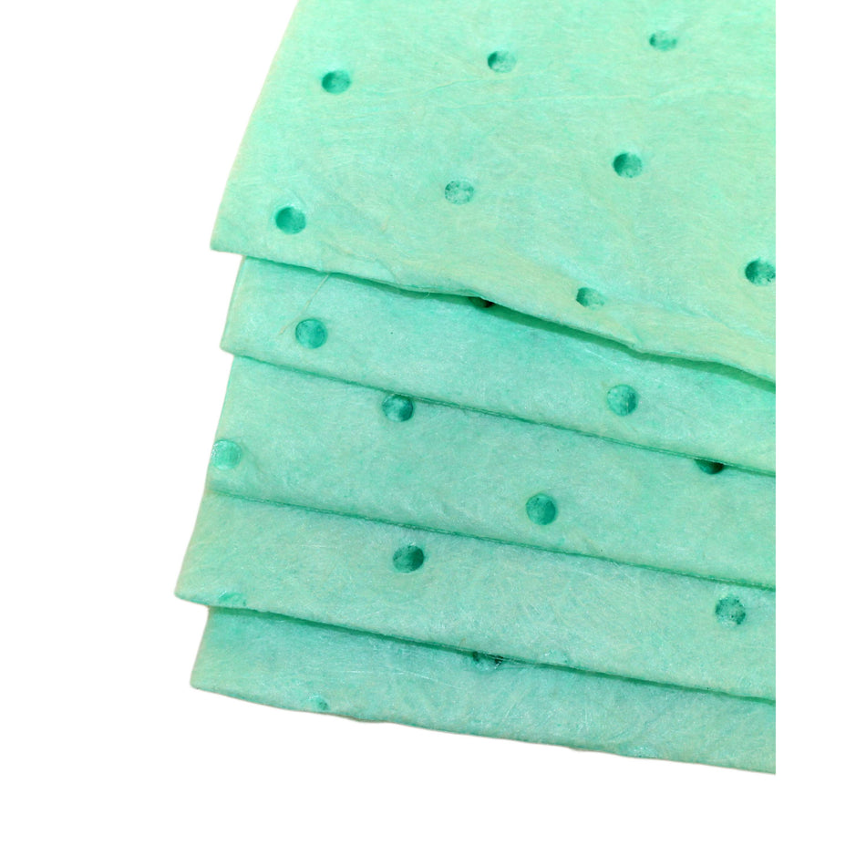 I.W.Tremont Chemically Resistant, highly absorbent green quilted bench pad / wipe