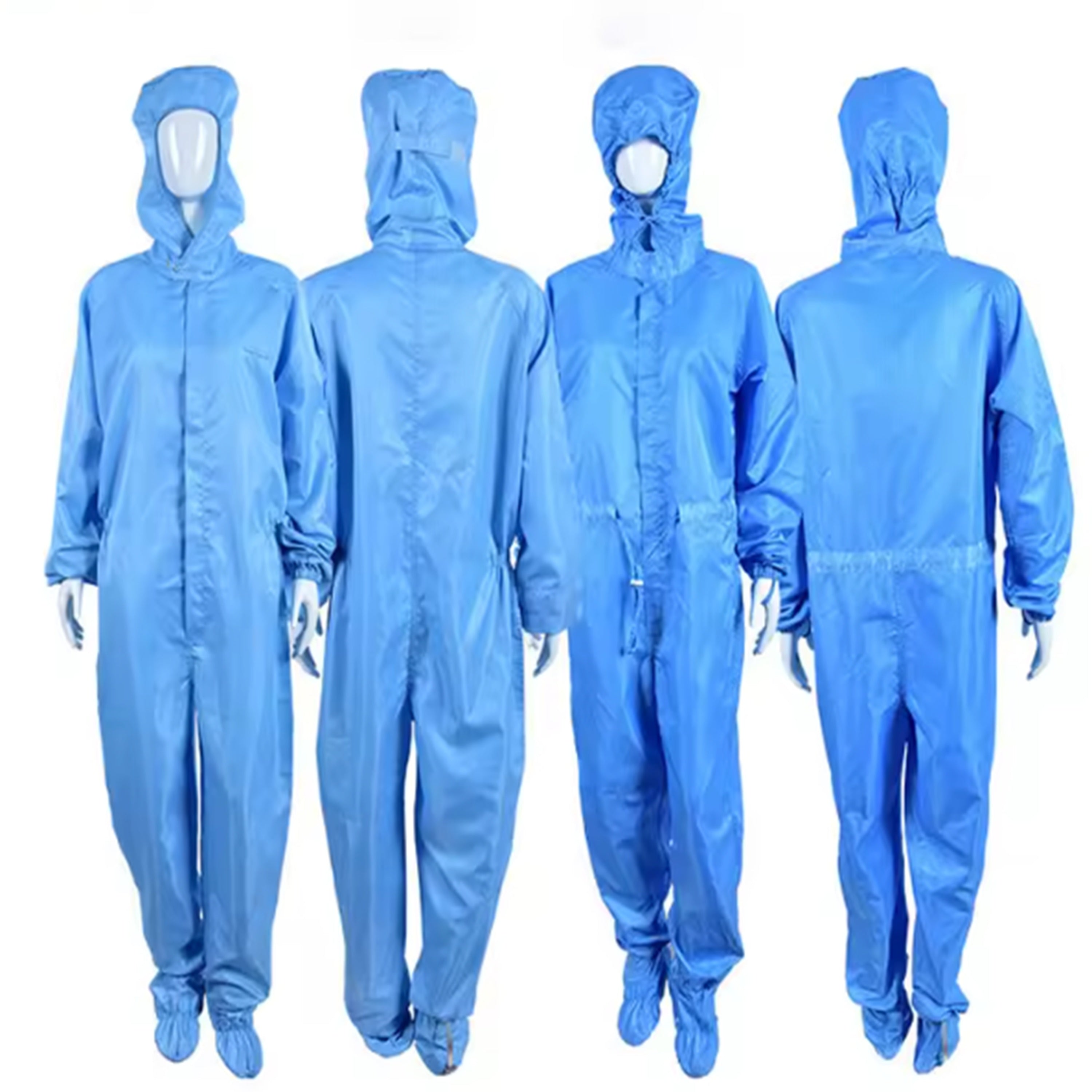MSE PRO 1pc Cleanroom suit with Shoes, M size - Laboratory Supplies - MSE Supplies LLC - MSE Supplies