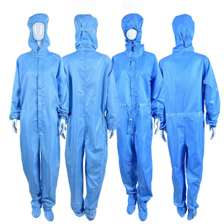 MSE PRO 1pc Cleanroom suit without Shoes, XL size - Laboratory Supplies - MSE Supplies LLC - MSE Supplies