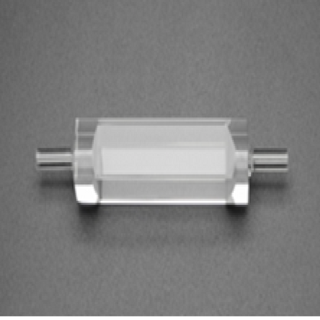 MSE PRO Fused Quartz Four-Sided Transparent Flow-Through Cuvette for fluorescence and absorbance measurements - Laboratory Spectrometers and Spectrophotometers - MSE Supplies LLC - MSE Supplies