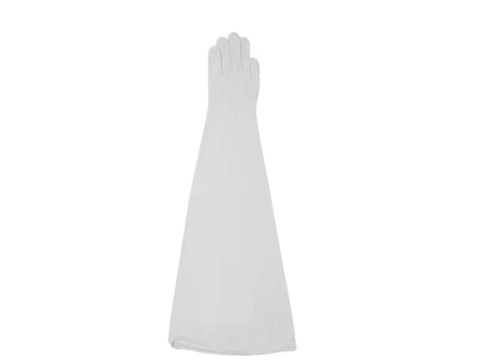 10 Inch Dia. Port Butyl Gloves for Glove Boxes, Hand Size 10, 15 Mil, Pair of 2 Pieces, Battery Consumables, MSE Supplies LLC, MSE Supplies