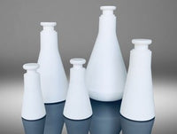 MSE PRO PTFE Conical Flask with Lids - MSE Supplies LLC