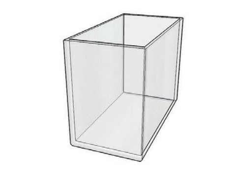 MSE PRO Absorptiometer Oblong Cuvettes, 2.5mm Path Length, ES Quartz Glass (190 nm - 2500 nm), Laboratory Spectrometers and Spectrophotometers, MSE Supplies LLC, MSE Supplies