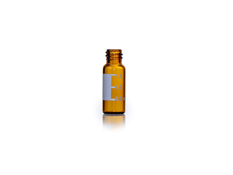 MSE PRO HPLC 2mL 9mm Screw Amber Clear Glass Vial, Φ12*32mm, 100 pcs/pack - MSE Supplies LLC