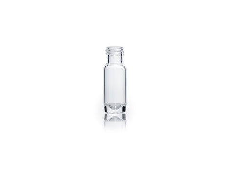 MSE PRO HPLC 2mL 9mm V-Shape High Recovery Screw Clear Glass Vial, Φ12*32mm, , 100 pcs/pack - MSE Supplies LLC