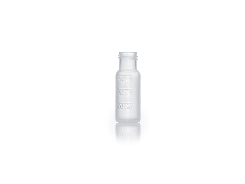 MSE PRO HPLC 2mL 9mm Translucent Screw PP Vial, Φ12*32mm, 100 pcs/pack - MSE Supplies LLC