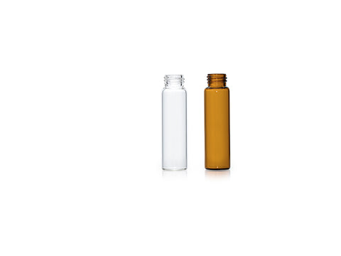 MSE PRO 6mL Screw Amber 7.0 Glass Vial, Φ17*56mm 100 pcs/pk - MSE Supplies LLC
