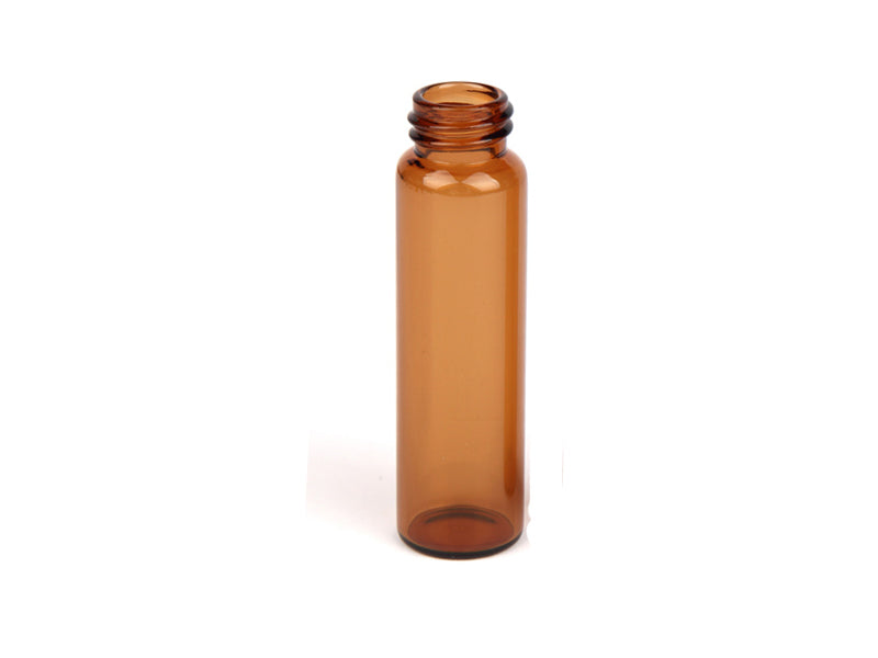 MSE PRO 12mL Screw Amber 7.0 Glass Vial, Φ18.4*66mm 100 pcs/pk - MSE Supplies LLC