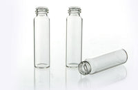 MSE PRO 15mL Screw Clear Glass Vial, Φ20.5*71mm 100 pcs/pk - MSE Supplies LLC