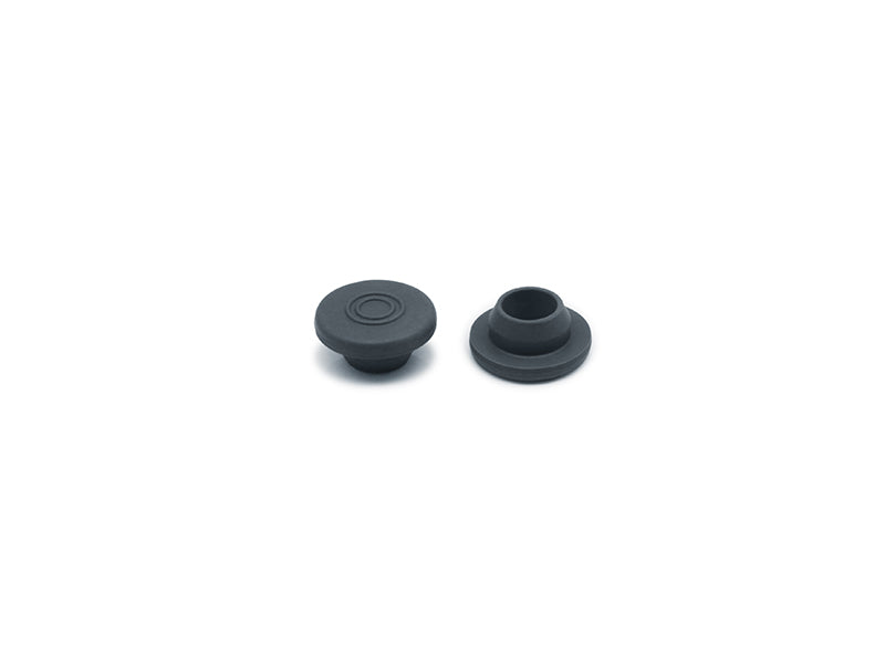MSE PRO Gray Butyl Stopper, Φ13mm 100 pcs/pk - MSE Supplies LLC