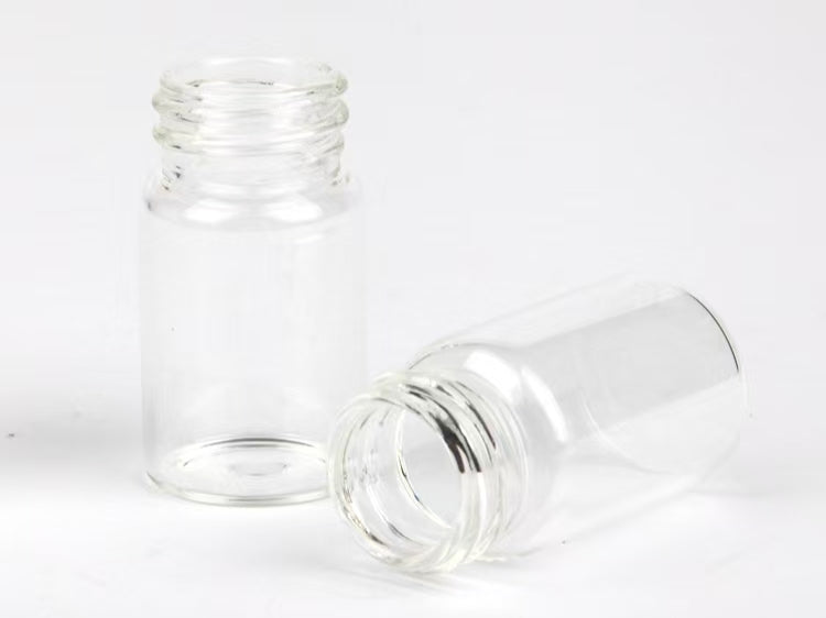 MSE PRO 3mL Screw Clear Glass Vial, Φ16.6*35mm 100 pcs/pk - MSE Supplies LLC
