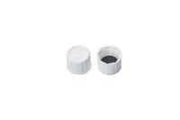 MSE PRO White Screw Solid Top PP Cap with Gray PTFE Septa, Φ14mm 100 pcs/pk - MSE Supplies LLC