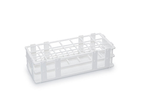 MSE PRO 30mL White Vial Rack, 3*7 Holes, 21 Holes Φ31 Plastic, Deformable 10 pcs/pk - MSE Supplies LLC