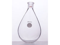 MSE PRO Thick-Walled Eggplant-Shaped Bottle, High Strength, Grinding Mouth: 14/20, 250mL