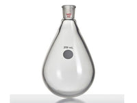 MSE PRO Coating, Thin-Walled Eggplant-Shaped Bottle for Rotary Evaporation, High Strength, Grinding Mouth: 14/20, 250mL
