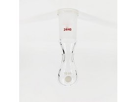 MSE PRO Thick Wall Thumb Bottle, High Strength, Grinding Mouth: 24/40, 10mL