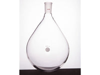 MSE PRO Thick-Walled Eggplant-Shaped Bottle for Rotary Evaporation, High Strength, Grinding Mouth: 24/40, 2000mL
