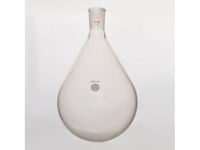 MSE PRO Coating, Thin-Walled Eggplant-Shaped Bottle for Rotary Evaporation, High Strength, Grinding Mouth: 29/42, 2000mL