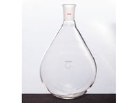 MSE PRO Thin-Walled Eggplant-Shaped Bottle for Rotary Evaporation, High Strength, Grinding Mouth: 29/42, 2000mL