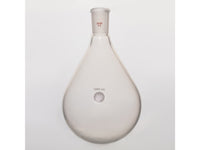 MSE PRO Coating, Thick-Walled Eggplant-Shaped Bottle for Rotary Evaporation, High Strength, Grinding Mouth: 24/40, 1000mL