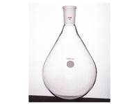 MSE PRO Thick-Walled Eggplant-Shaped Bottle for Rotary Evaporation, High Strength, Grinding Mouth: 24/40, 1000mL