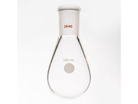 MSE PRO Thick-Walled Eggplant-Shaped Bottle, High Strength, Grinding Mouth: 24/40, 100mL