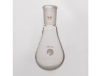 MSE PRO Coating, Thick-Walled Eggplant-Shaped Bottle for Rotary Evaporation, High Strength, Grinding Mouth: 24/40, 100mL