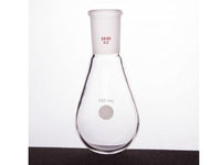 MSE PRO Thin-Walled Eggplant-Shaped Bottle for Rotary Evaporation, High Strength, Grinding Mouth: 24/40, 100mL
