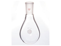 MSE PRO Thick-Walled Eggplant-Shaped Bottle for Rotary Evaporation, High Strength, Grinding Mouth: 24/40, 200mL