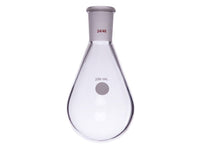 MSE PRO Thick-Walled Eggplant-Shaped Bottle, High Strength, Grinding Mouth: 24/40, 250mL