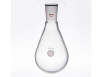 MSE PRO Coating, Thick-Walled Eggplant-Shaped Bottle for Rotary Evaporation, High Strength, Grinding Mouth: 24/40, 250mL