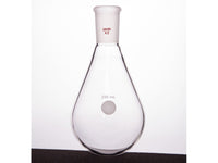 MSE PRO Thick-Walled Eggplant-Shaped Bottle for Rotary Evaporation, High Strength, Grinding Mouth: 24/40, 250mL