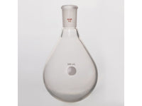 MSE PRO Coating, Thick-Walled Eggplant-Shaped Bottle for Rotary Evaporation, High Strength, Grinding Mouth: 24/40, 500mL
