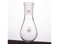 MSE PRO Thick-Walled Eggplant-Shaped Bottle for Rotary Evaporation, High Strength, Grinding Mouth: 29/42, 100mL