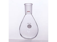 MSE PRO Thick-Walled Eggplant-Shaped Bottle, High Strength, Grinding Mouth: 29/42, 200mL