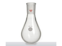 MSE PRO Coating, Thick-Walled Eggplant-Shaped Bottle for Rotary Evaporation, High Strength, Grinding Mouth: 29/42, 200mL